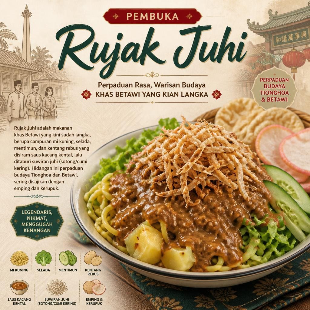 Rujak Juhi dari kategori pembuka Gopek House